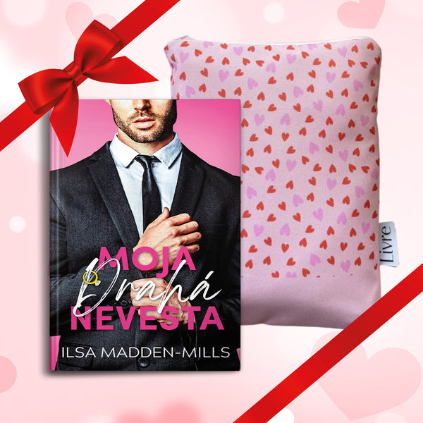 VALENTÍNSKY BALÍK 💍 (Balík obsahuje: knihu + Obal na zips + elegantná záložka + malé valentínske prekvapenia) LIMITKA!