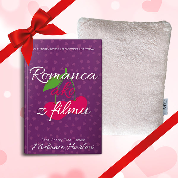 VALENTÍNSKY BALÍK 🍒 (Balík obsahuje: knihu + Obal na zips + elegantná záložka + malé valentínske prekvapenia) LIMITKA!