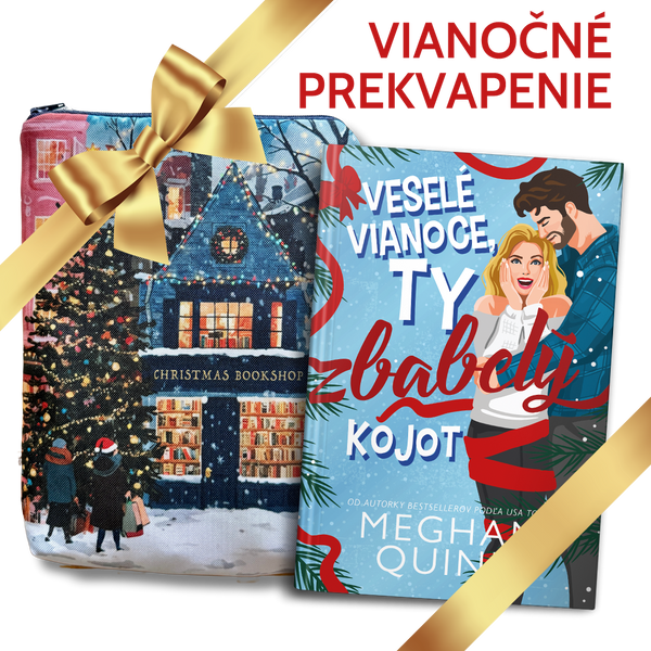 VIANOČNÉ PREKVAPENIE  (Balík obsahuje: knihu+ Obal na zips+prekvapenie