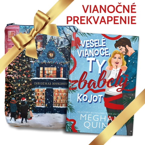 VIANOČNÉ PREKVAPENIE  (Balík obsahuje: knihu+ Obal na zips+prekvapenie