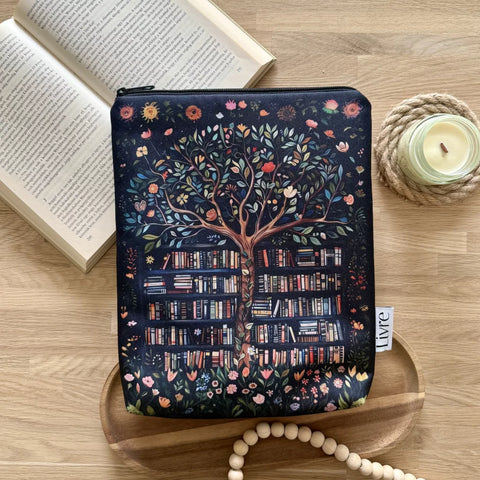 Obal na knihu XXL na zips 