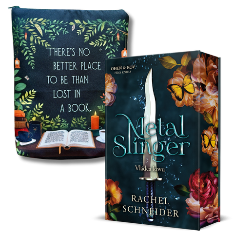 SPOLU! - VLÁDCA KOVU + OBAL NA KNIHU NA ZIPS (podľa vlastného výberu)