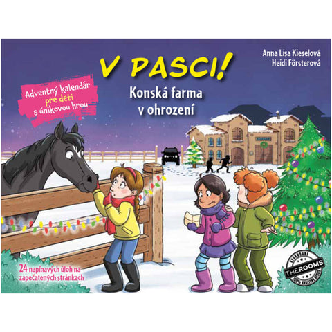 V pasci! Konská farma v ohrození   – Adventný kalendár pre deti s únikovou hrou