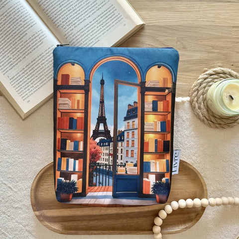 Obal na knihu XXL na zips 