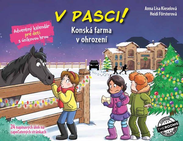 V pasci! Konská farma v ohrození   – Adventný kalendár pre deti s únikovou hrou