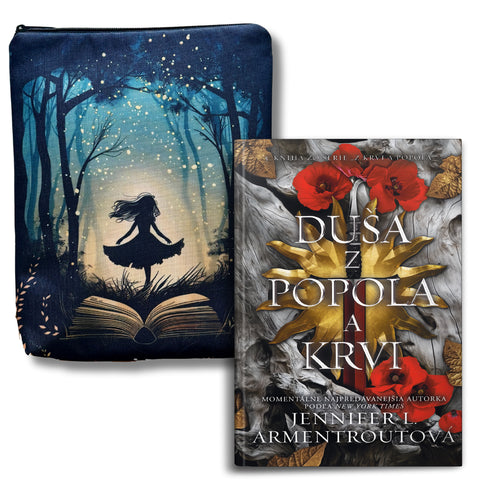 SPOLU! - Duša z popola a krvi + Obal na knihu na zips "Čarovný les"